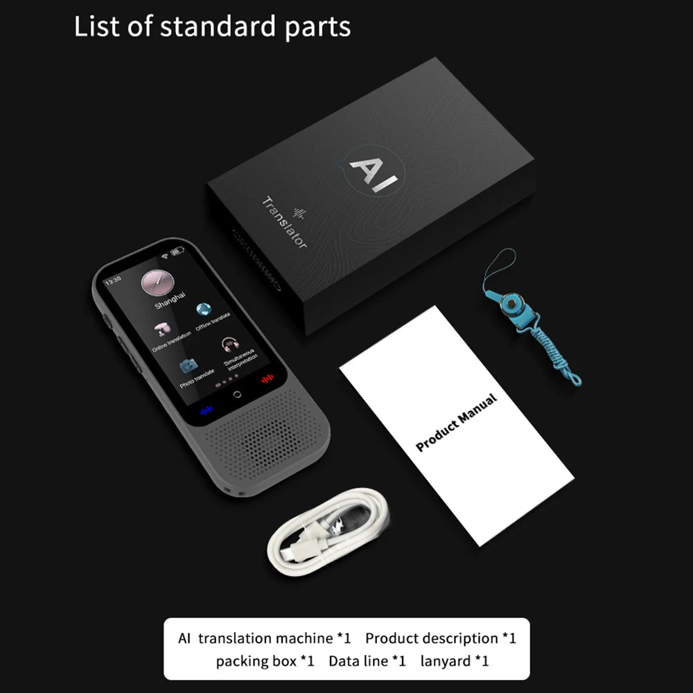 Pro Portable Language Translator Device with 138 Languages